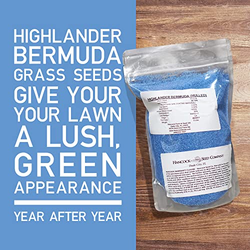 Hancock Seed Co. Highlander Turf Bermuda Grass Seed - 10 Lbs. #TOP1
