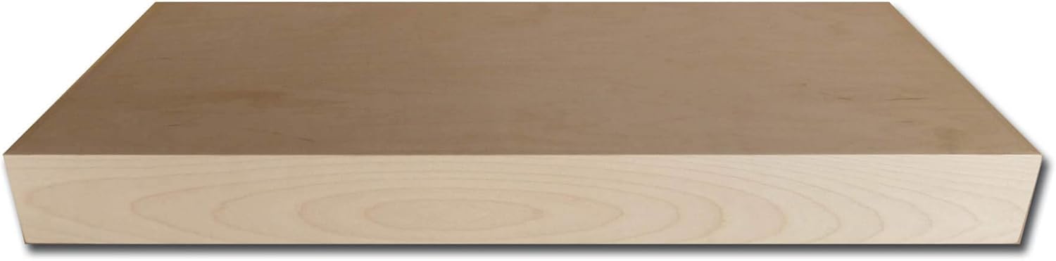 Castlewood Plain Floating Shelf (H 2-1/2" | W 66" | D 10", Maple)