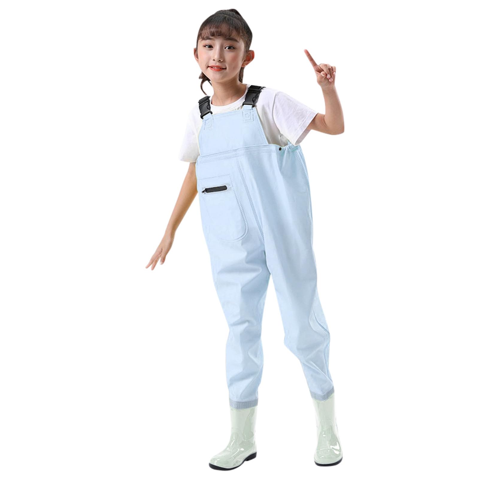 Garçon Fille Pantalon de Pluie Enfants Salopette/Pantalon Respirant Imperméable Mixte Enfant Vêtements sur d'extérieur