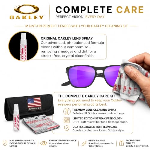 Image of Oakley MANORBURN OO9479 Square Shape Sunglasses With Official Eyewear Kit