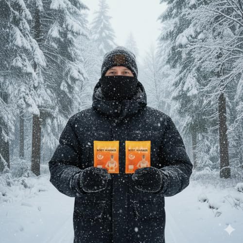 Image of Chameli 20 Pcs Body Warmers - Safe & Natural Heat Patches | Instant Warmth for Men, Women & Kids | Up to 10 Hours Long Lasting Warmth Travel Warmers for Winters, Camping, Trekking,Home & Holidays (20)