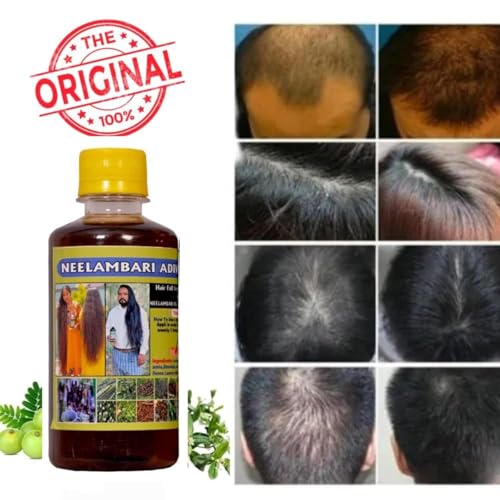 Image of Adivasi Neelambari Herbal Hair Growth Oil 250 ML | Hair Fall Control | Dandruff Treatment | 100% Ayurvedic Herbs Hair Care Oil