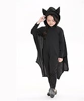 Vista 2 de Disfraz Unisex de murciélago para niños