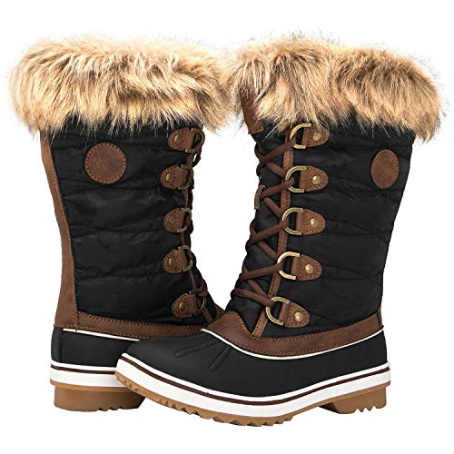 GLOBALWIN Women's 1837 Winter Snow Boots