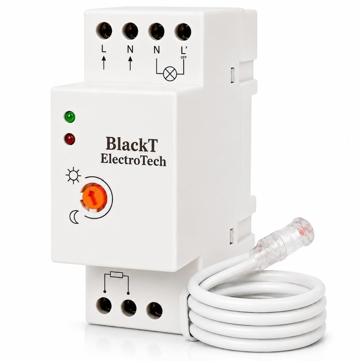 Blackt Electrotech BT31P6 20 Amps High-Load Photocell Day/Night Sensor – 20A Industrial LDR Switch – IP65 Waterproof Lighting Controller – Adjustable Lux Outdoor (1)-image-27