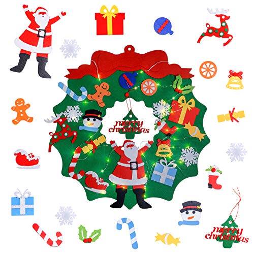 Urslif DearHouse DIY Felt Christmas Tree Set Cover