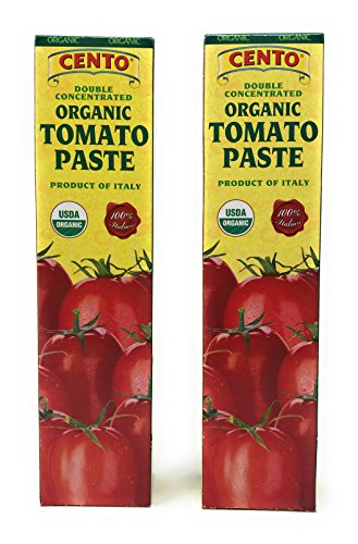 image for Cento Double Concentrated ORGANIC Tomato Paste - 2/ 4.56 oz tubes, 4.5