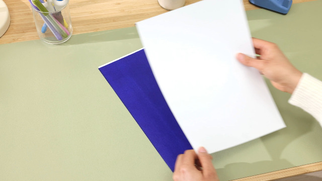Herlitz Lot De 25 Feuilles Papier Carbone A4 Bleu Pour Écriture à La Main