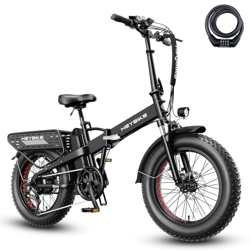 Heybike Ranger 2.0 Folding Electric Bike for Adults, 1400W...