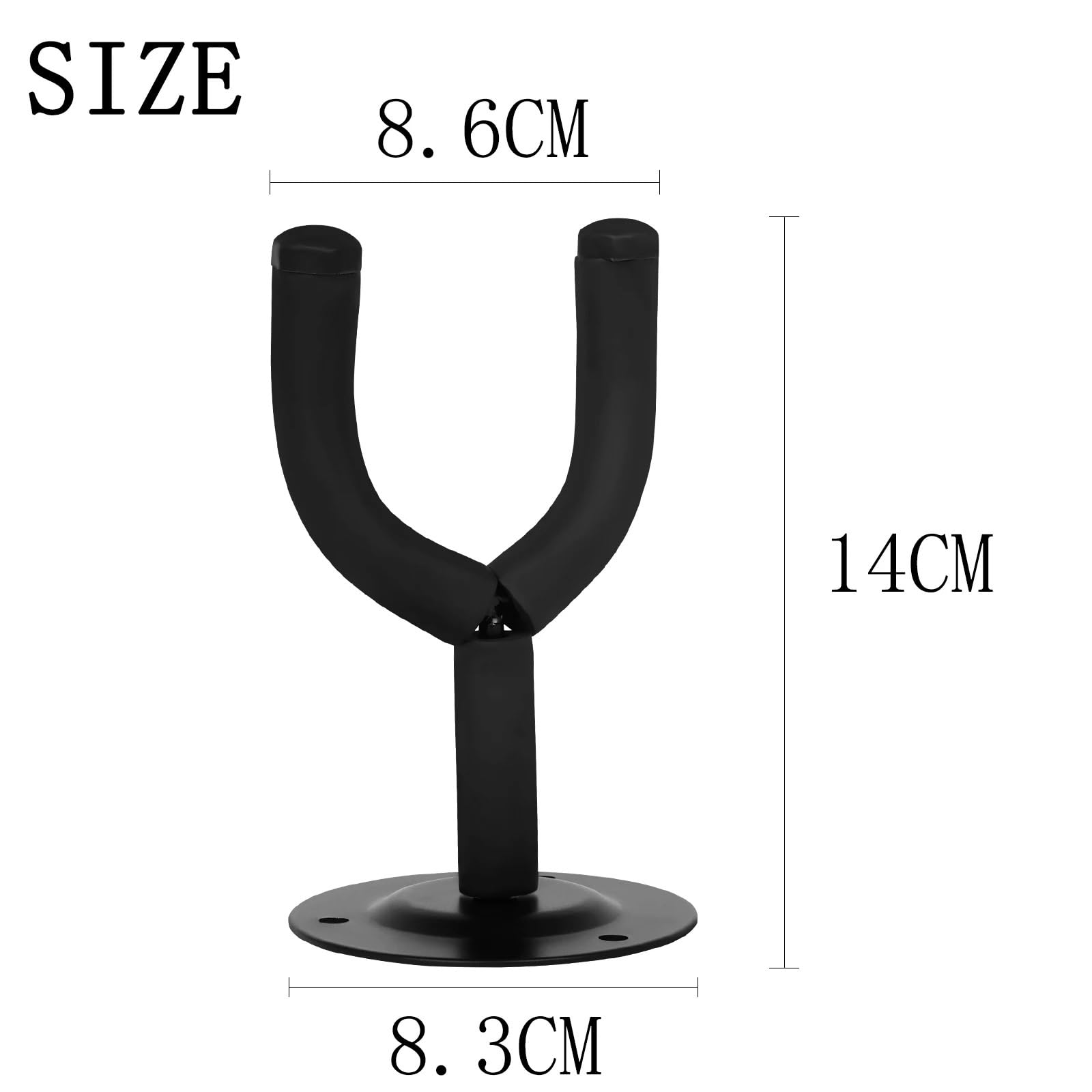 Supporto da parete for chitarra 2/4/6/10 pezzi Gancio for for Basso Mandolino Banjo Ukulele for manico Accessori Per Guitar(10PCs)