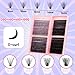 RITALASH Lash Extension Kit DIY Lash Clusters 800pcs Cluster Lashes Individual Lashes Book Set Eyelash Extension Kit with Lash Bond and Seal,Lash Remover,Lash Tweezers(20D+40D+60D+100D Kit,8-16mm)