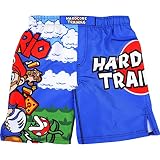 Hardcore Training MMArio Kids Boxing Shorts Kurze Hose Kinder Boxen Fitness Kampfsport Muay Thai