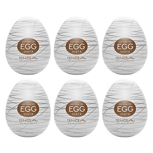 TENGA テンガ EGG エッグ シルキーII 6個セット - 画像1