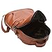 AB Earth Small Leather Backpack Purse for Women on Sale Clearance, M752 (Brown)