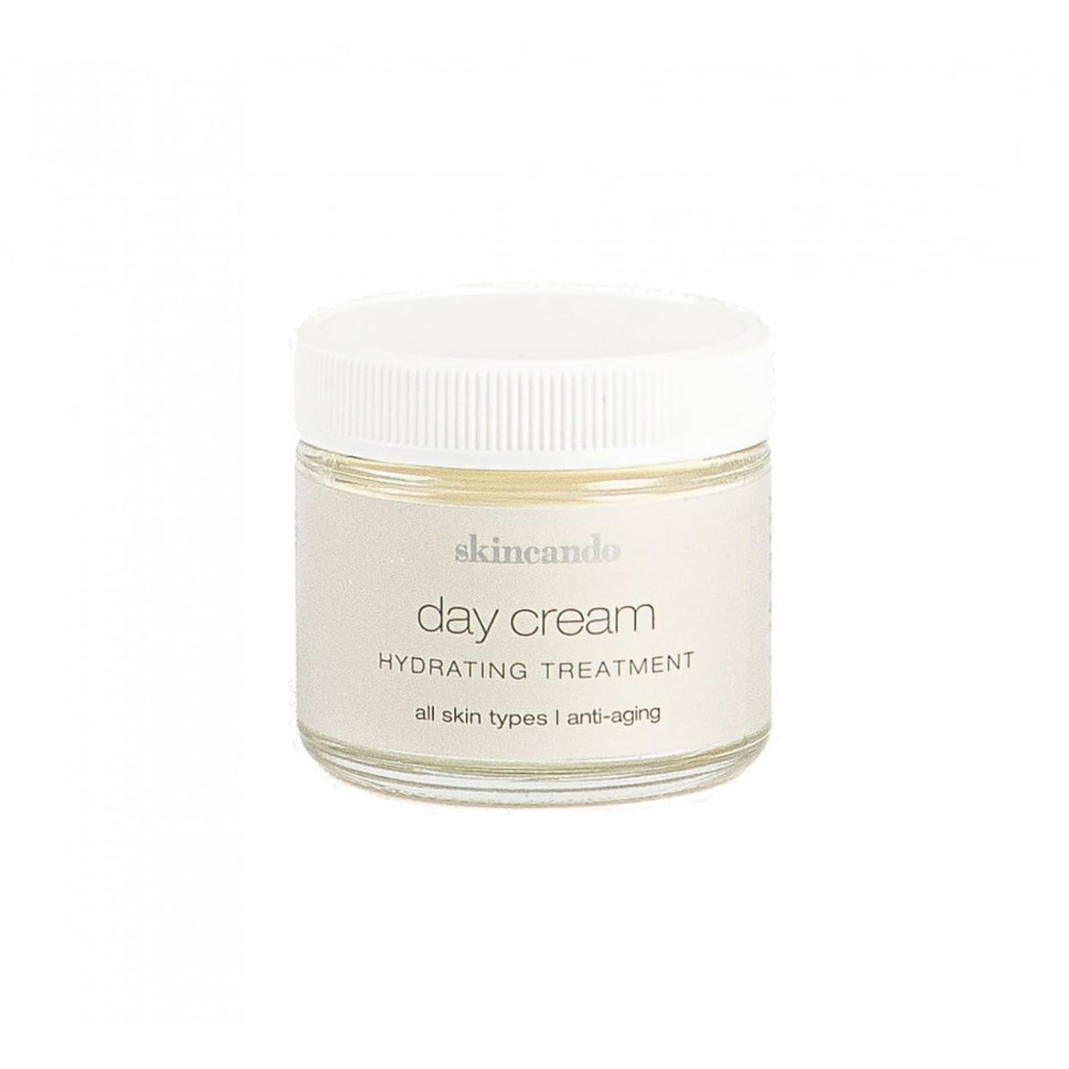 skincando Day Cream Intensive Face Moisturizer Soothing & Nourishing Plumping Anti Aging with Organic Apricot Kernel Oil Lavender Essential Oil Organic Hibiscus Flower Tea 2oz