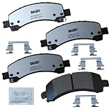 Bendix Fleet Metlok MKD974FM Semi-Metallic Rear Brake Pads for Select Models Chevrolet Express 2500, 3500, Cargo, Pasajeros, GMC Savana 4500
