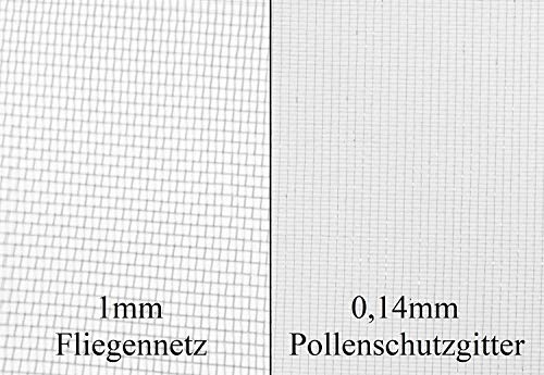 Pollenschutzgitter aus Edelstahl Meterware für individuellen Einsatz