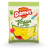 Golosinas Veganas Formato 1 kg | Caramelos de Goma Sin Gluten y Halal | Dulces Veganos a Granel con Azúcar | Snack Divertido para Cumpleaños, Fiestas y Regalos (Bananas 1kg)