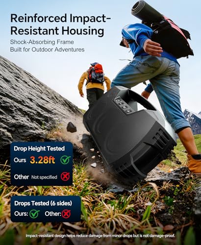 Houl Zallee E86 Portable Waterproof Bluetooth Speaker — view 8