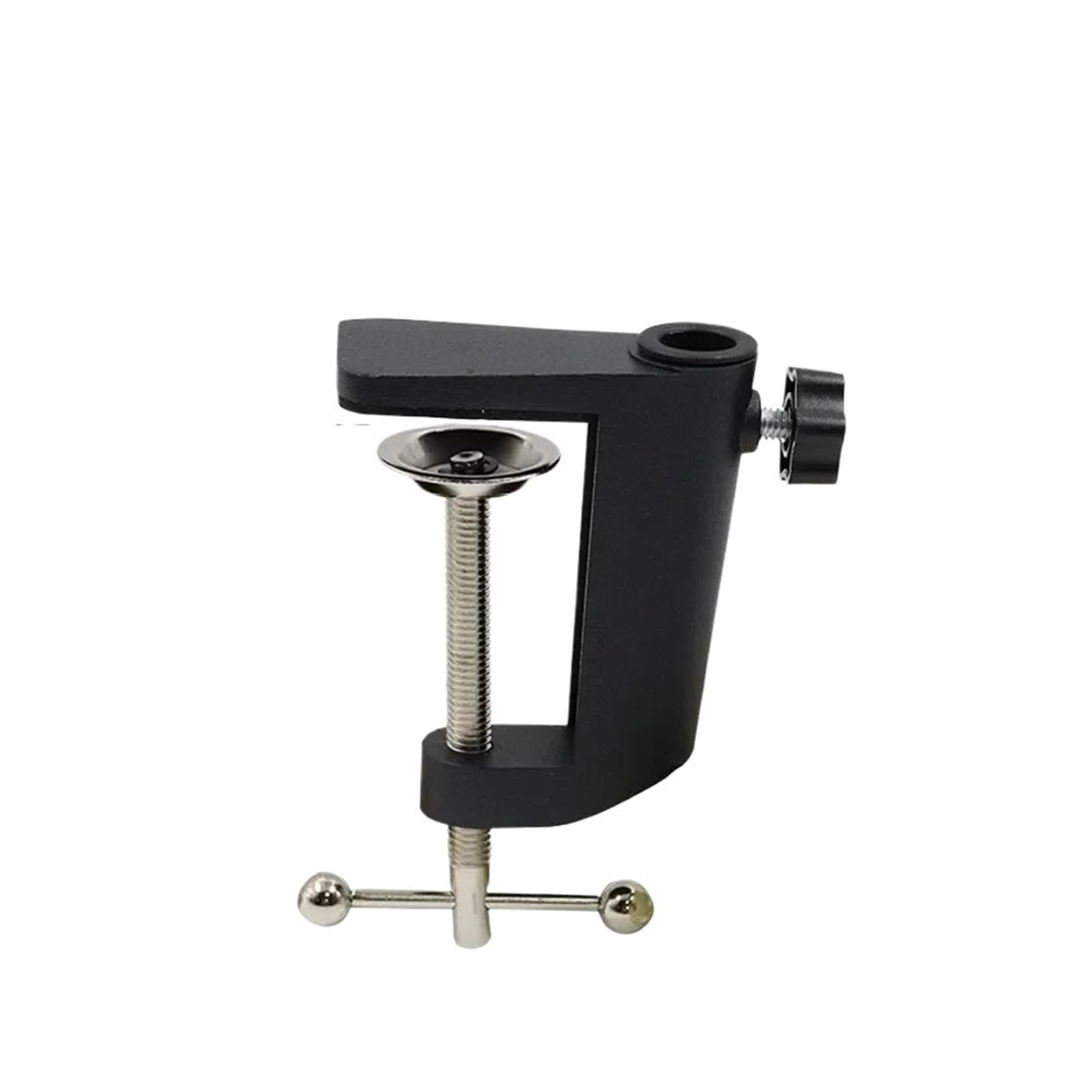 Zbnaeqfjlurt Black 2Pcs Desktop Mount Clamp C-Shaped Clip For Microphone Suspension