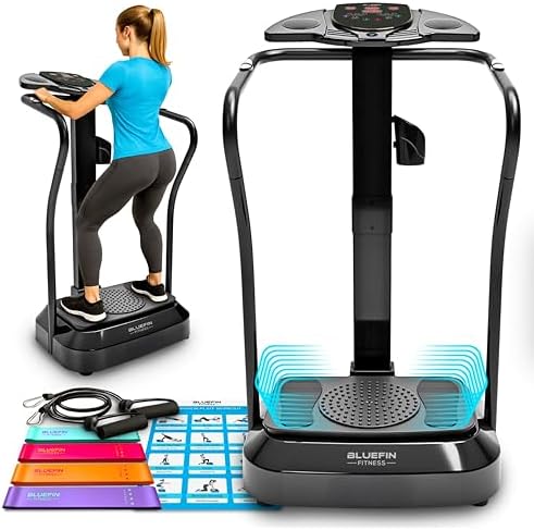Bluefin Fitness Vibration Plate | Pro Model | Upgraded Design wit...