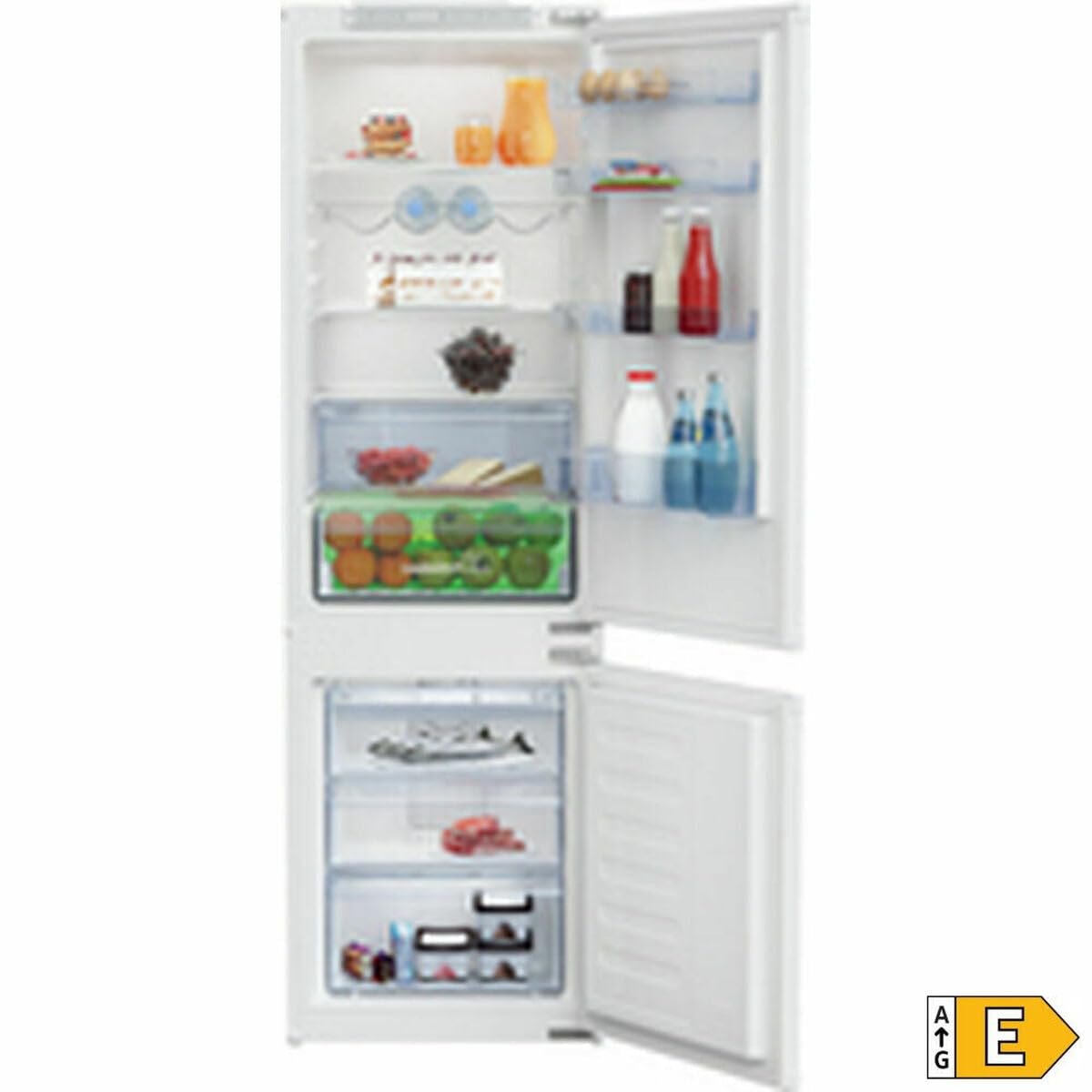 Beko BCHA275E4SN Combi Integrable Semi No Frost 262L 177,5cm E