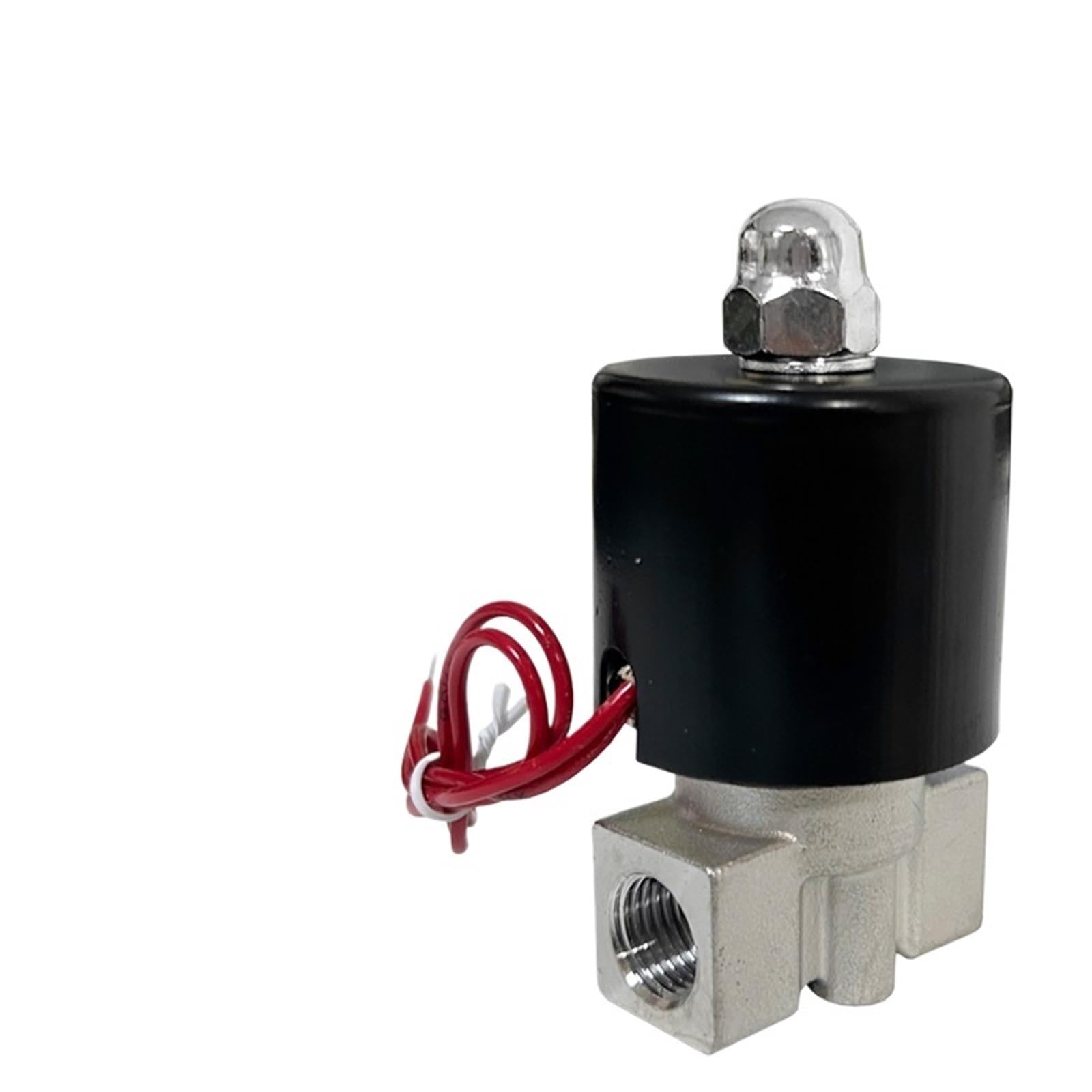 Électrovanne 1/8 acier inoxydable normalement fermée 12V pour remplacer vanne eau défectueuse