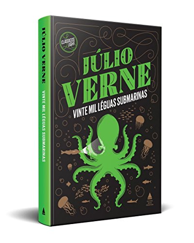 Box Grandes obras de Júlio Verne: Vinte mil léguas submarinas - A volta ao mundo em 80 dias - A ilha