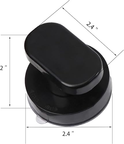 Miniatura 2 de La manija de cajón YIDELAL es adecuada para puertas correderas, puertas de vidrio, puertas de gabinete, etc., sin taladrar y fácil de instalar.