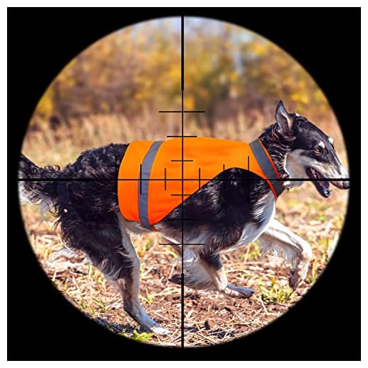 Blaze Orange Dog Vest High Visibility Outdoor Dog Safety Vest,Dog Hunting Vest Reflective Dog Vest Make Your Dog More Visible and Safe in Hunting Season or for Dog Night Walking,Activities