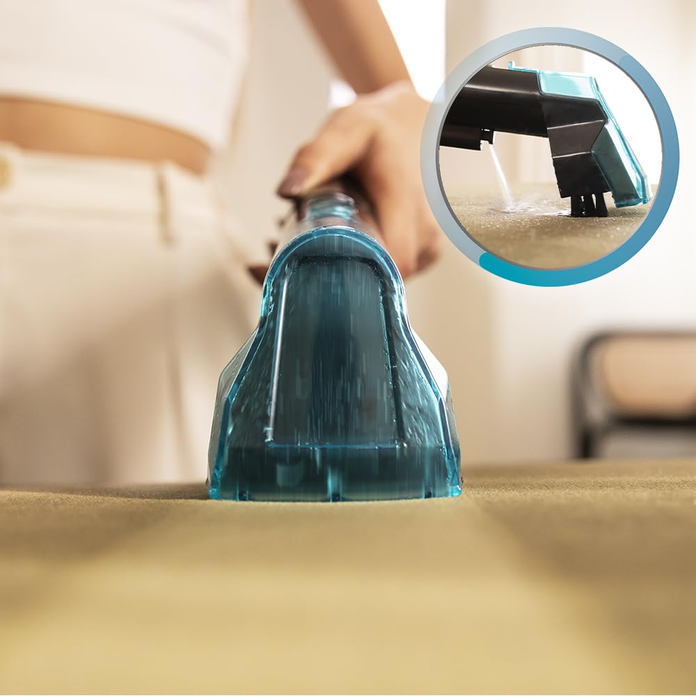 Cecotec Conga 3000 Carpet & Spot Clean Max. 450 W, 13 kPa, kompaktowa konstrukcja, zbiornik na czystą wodę 1000 ml i brudną wodę 550 ml, spray w sprayu