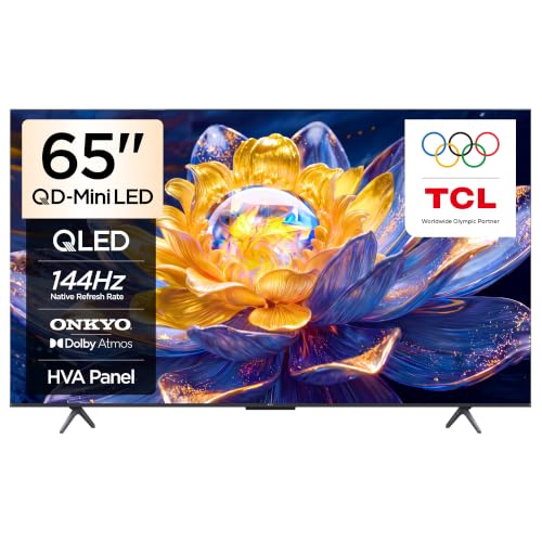 65 inç Akıllı TV 65Q6C 4K QD-Mini LED Renkli Quantum Crystal HDR10+ Oyun Google TV, 144Hz Doğal Yenileme Hızı, Onkyo 2.1 Hi-Fi Ses Sistemi, Dolby Atmos, Yapay Zekâ Modu, Game Master