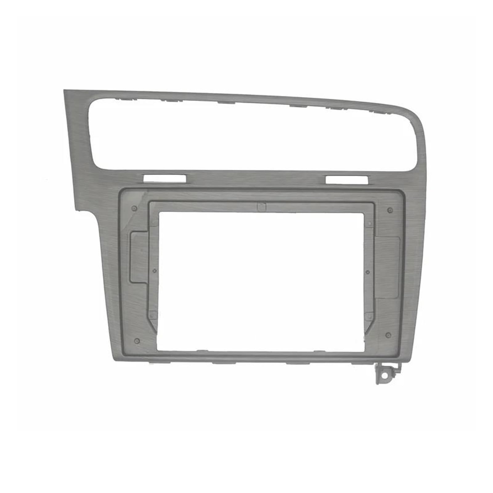 Genérico Adaptador Radio Coche Marco Adaptador Radio para VW para Golf 7 2013-2017 Kit Panel Frontal Y Embellecedor para Instalación Equipo Sonido(LHD)