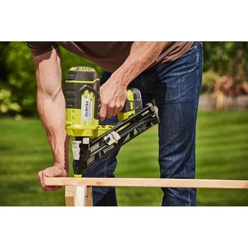 RYOBI R15GN18-0 18V ONE+ draadloze 15 gauge spijkermachine (kaal gereedschap), hyper groen - Afbeelding 4