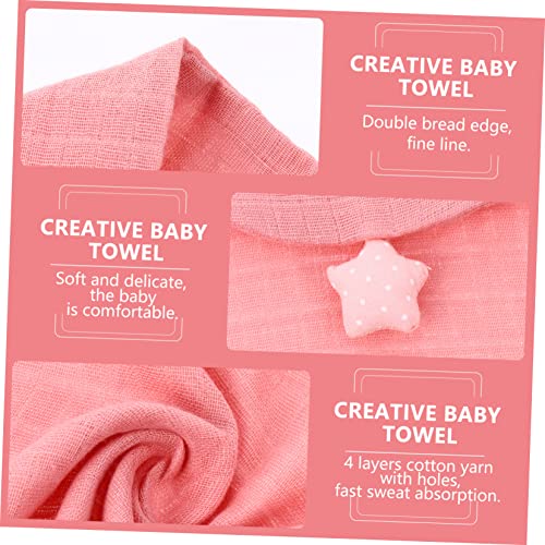 Boy Girl Sweat Absorbent Towels Double-Sided Burp Cloths for Boy Girl Skin-Friendly and for and Preventing Spills Stars2