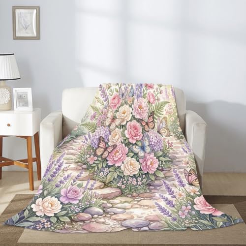 Couverture printemps romantique cadeau idéal pour lit - 7