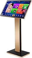 Vista 2 de Nueva máquina de karaoke china 2024, máquina todo en uno de 21.5 pulgadas con micrófonos inalámbricos profesionales, descarga gratuita de nuevas