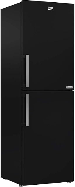 Beko HarvestFresh CFP3691VB 50/50 Frost Free Fridge Freezer - Black - F Rated