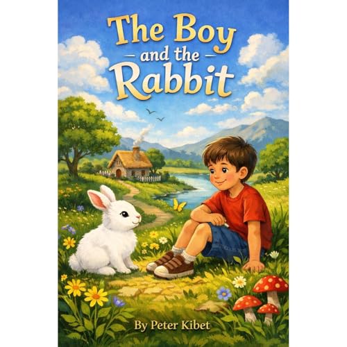 The Boy and a Rabbit Audiolibro Por Peter Kibet arte de portada