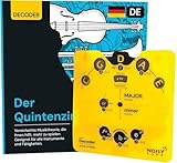 Gitarre Quintenzirkel-Decoder mit deutschem Buch – Theoriebuch & Akkordrad, Der Quintenzirkel – Musiktheorie leicht gemacht! Mehr spielen, mehr schreiben, Musik entdecken