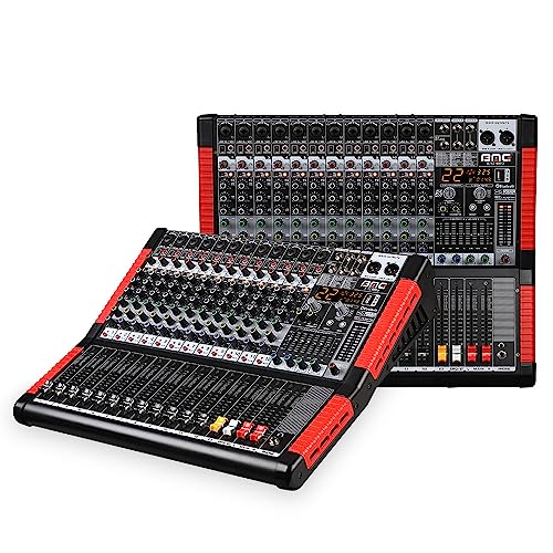 Console de bureau BOMGE de qualité DJ Studio, dotée d'une interface numérique 12 canaux