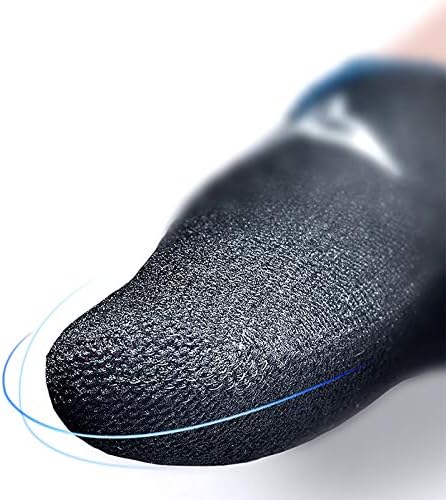 LICHIFIT Phone Games Sweat-proof Fingers Gloves Thumbs Finger Cover Sleeve for PUBG Touch Screen Game
