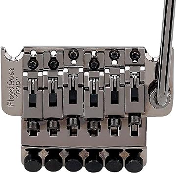 Floyd Rose 1000 Series Pro Tremolo Black Nickel, R2 Nut