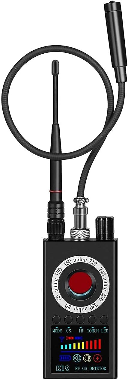 Hidden Camera detectors，RF Signal Detector ，GPS Detector ，Bug Sweeper Camera Finder for GPS Tracking Electronic Listening Device Hidden Cameras Protect Privacy Counter Surveillance Equipment