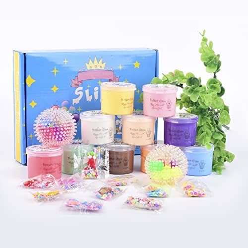 Confezione da 12 Butter Slime Kit, Fai da Te