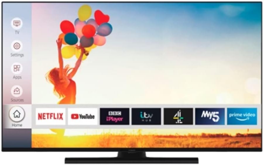 Digihome SMART 4K LED TV PTDR55UHDS7 55" Ultra HD HDR Freeview Play (Renewed)