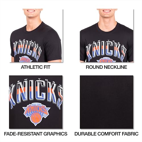 Ultra Game NBA Official Men’s Super Soft Supreme T-Shirt - Unisex, Golden State Warriors, Black, X-Large by Ultra Game - Image 3