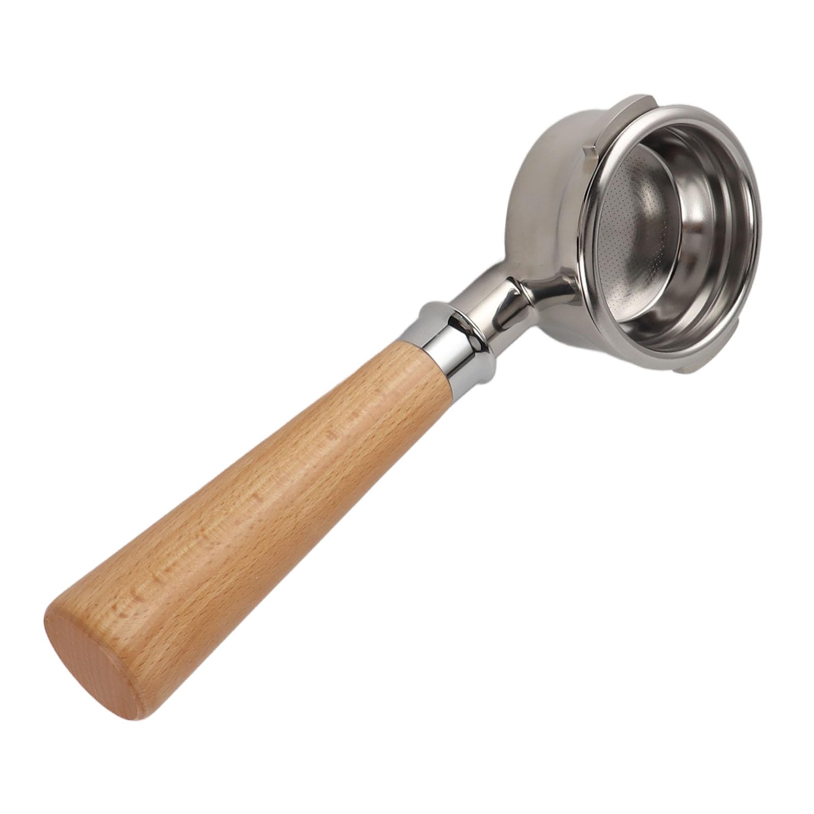 Porte-filtre nu 58 mm en bois authentique pour redécouvrir le plaisir du café artisanal