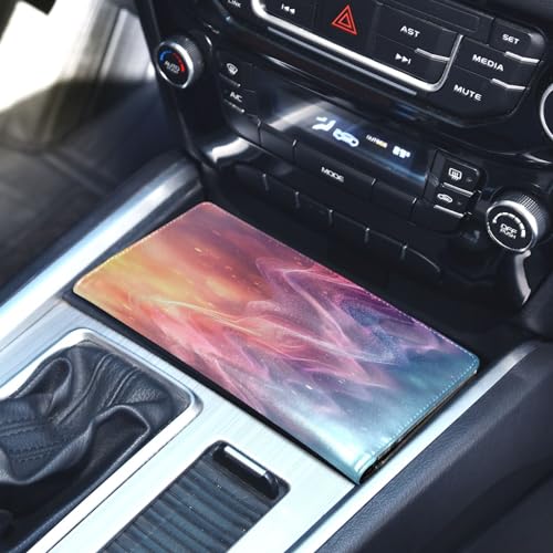 Organizador para auto de cuero miniatura 5