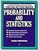 College Outline for Probability and Statistics (HARCOURT BRACE JOVANOVICH COLLEGE OUTLINE SERIES)